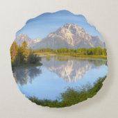 Oxbowのくねり ラウンドクッション (裏面)