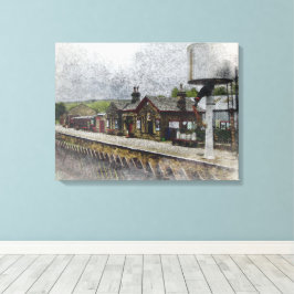 Oxenhope Railway Station キャンバスプリント