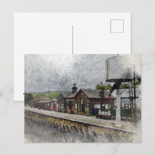 Oxenhope Railway Station ポストカード (正面/裏面)