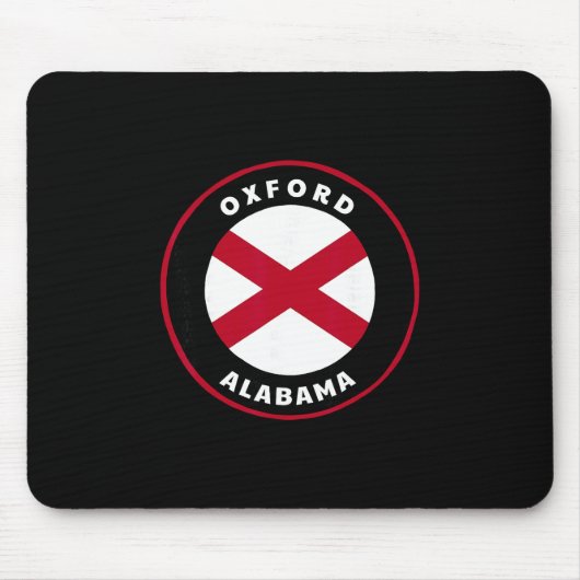 Oxford Alama Al State Flag Dge Vacation  マウスパッド (正面)