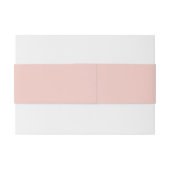 OXFORD BLUEとシンプルベビーピンクの日付を保存 招待状ベリーバンド (裏面例)