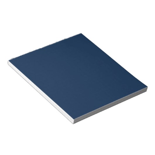 Oxford Blueカスタマイズ可能なメモ帳 ノートパッド (アングル)
