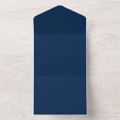 Oxford Blue All-in-One招待状 – カスタマイズ オールインワン招待状 (内側)