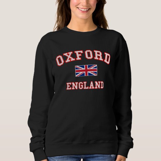 OXFORD British Flag Badge スウェットシャツ (正面)