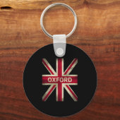 Oxford England Britain Uk History Vacation Souveni キーホルダー (正面)