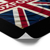Oxford England Britain Uk History Vacation Souveni ポスター (角)