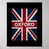 Oxford England Britain Uk History Vacation Souveni ポスター (正面)