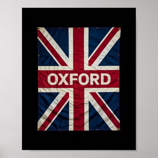 Oxford England Britain Uk History Vacation Souveni ポスター (正面)