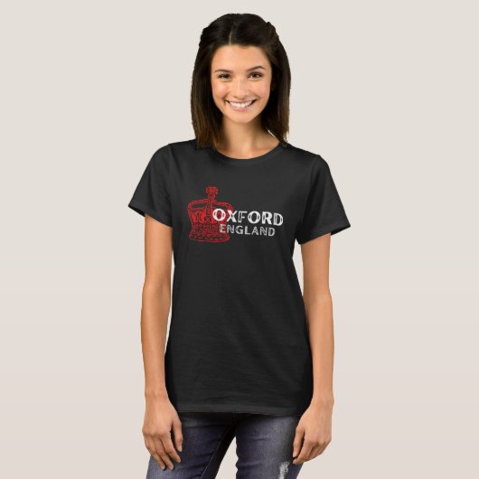 OXFORD England Crown Badge Tシャツ (正面フル)
