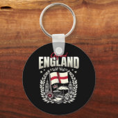 Oxford England Flag Souvenir Oxford Vacation  キーホルダー (正面)