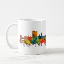 Oxford England Skyline コーヒーマグカップ