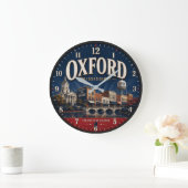 Oxford Mississippi ラージ壁時計 (ホーム)