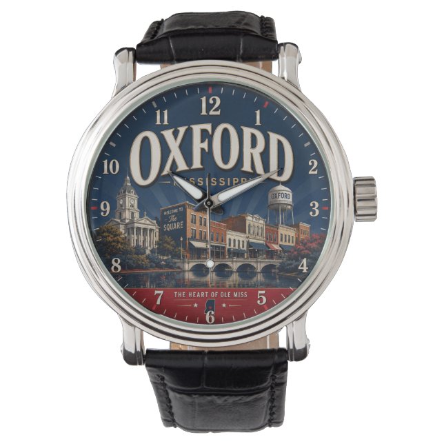 Oxford Mississippi  腕時計 (正面)