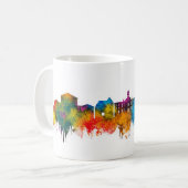 Oxford Mississippi Skyline コーヒーマグカップ (正面左)