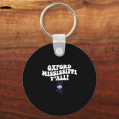 Oxford Mississippi Y'all Ms Southern Vacation  キーホルダー (正面)