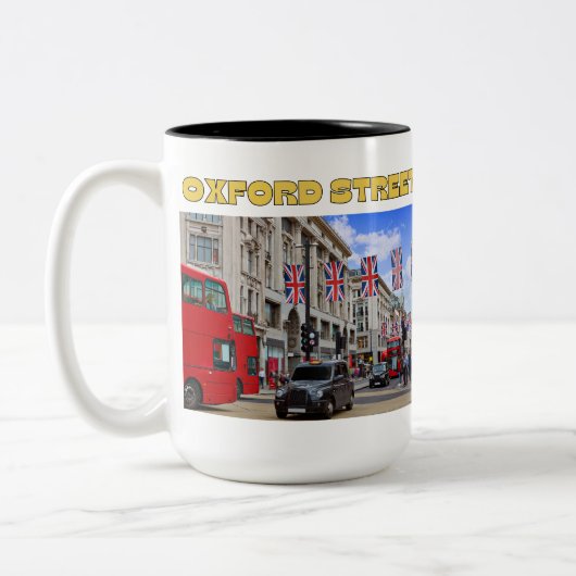 Oxford Street 15 oz. Two Tone Mug  ツートーンマグカップ (左)