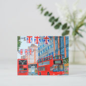 Oxford Street Invitation 案内ポストカード (スタンド正面)