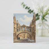 Oxford University Bridge of Sighs England Travel ポストカード (スタンド正面)
