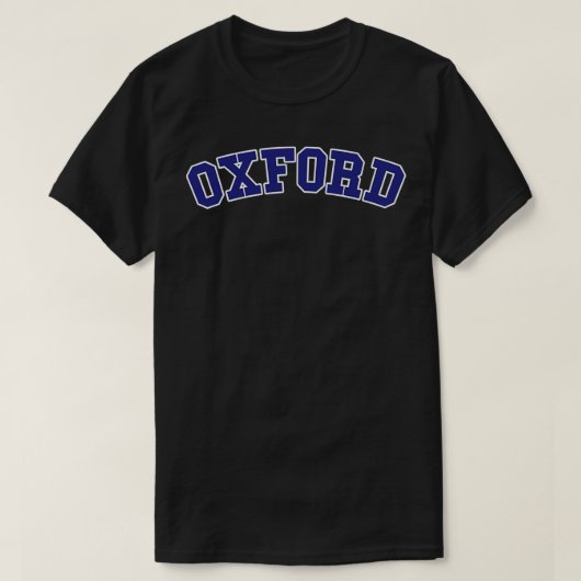 Oxford University Tシャツ (デザイン正面)