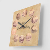 Oxherdingの10の写真 スクエア壁時計 (傾斜)