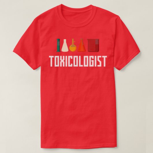 oxicologist Organic Chemistry Chemist Tシャツ (デザイン正面)