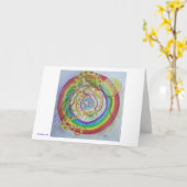 Oxumare - Grußkarte カード (黄色い花)