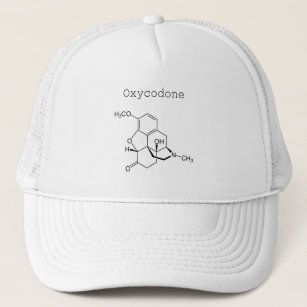 Oxycodoneの分子の帽子 キャップ
