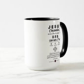Oxygen 888 Name of Jesus マグカップ (正面右)