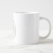 Oxygenteesのスピーチの泡ジャンボマグ ジャンボコーヒーマグカップ (右)