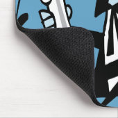 Oxygenteesのレトロのトランペットのマウスパッド マウスパッド (コーナー)