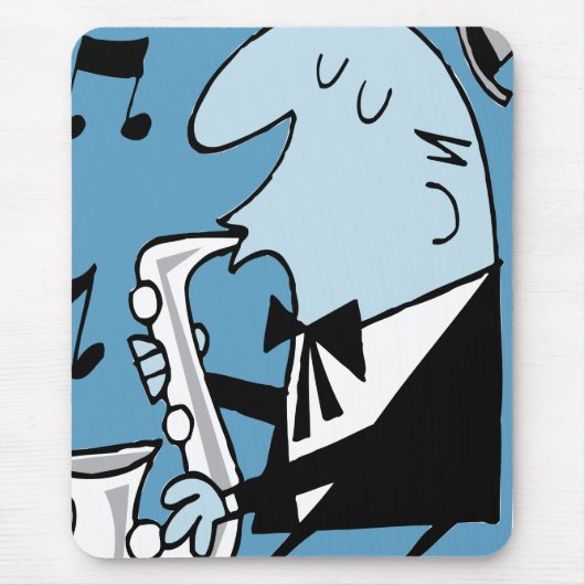 Oxygenteesのレトロのトランペットのマウスパッド マウスパッド (正面)