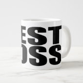 Oxygenteesの最も最高のなボスの専門のマグ ジャンボコーヒーマグカップ (正面右)