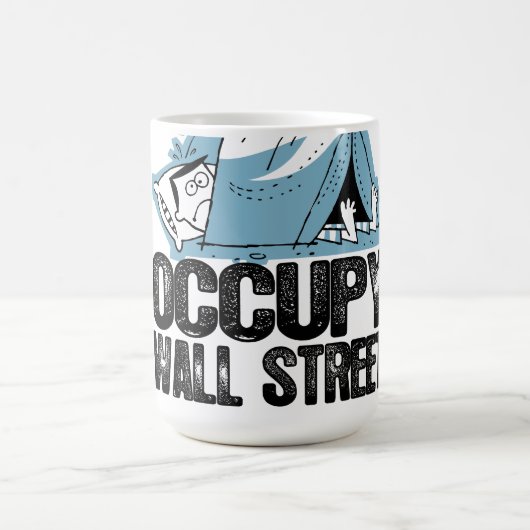 Oxygentees Occupy wall street コーヒーマグカップ (中央)