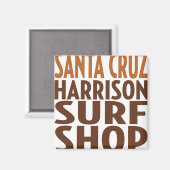 Oxygentes Santa Cruz Surf Shop Magnet マグネット (正面/裏面)