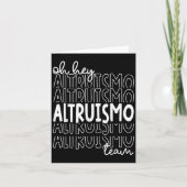 Oy Hey Altruismo Team House Of Givers Rca School S カード (正面)