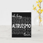 Oy Hey Altruismo Team House Of Givers Rca School S カード (黄色い花)