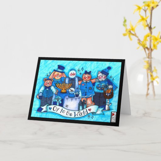 Oy to the World Card カード (黄色い花)