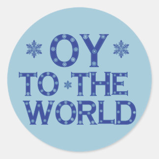 OY to the World Stickers ラウンドシール