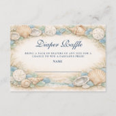 Oyster And Starfish Beach Diapper Raffle エンクロージャーカード (正面)