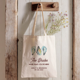 Oyster Aw Shucks We're Glad You're Here Wedding トートバッグ