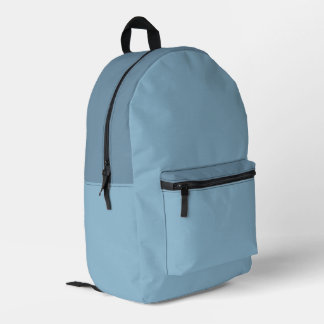 Oyster Blue Backpack プリントバックパック