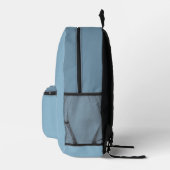 Oyster Blue Backpack プリントバックパック (右)