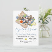 Oyster Roast Bake Party Invitation 招待状 (スタンド正面)