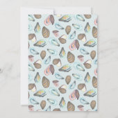 Oyster Roast Coastal Wedding Engagement Party 招待状 (裏面)