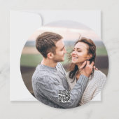 Oyster Roast Plate Wedding Save the Date 招待状 (裏面)