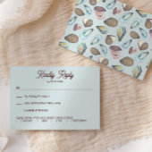 Oyster Roast Wedding Invitation, 出欠カード