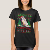 Oyster   Xmas Tree Ugly Santa Oyster Christmas Tシャツ (正面)