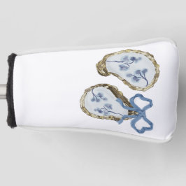 Oysters With Blue Bow Golf Head Cover ゴルフヘッドカバー