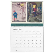 Ozのすばらしい土地 カレンダー (1月 2027)