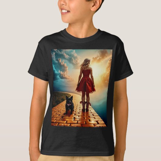 Ozのウィザード – モダンスタイル tシャツ (正面)